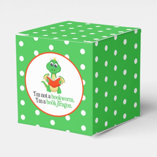 Funny Book Reading - Bookworm Geschenkschachtel (Vorderseite)