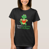 Funny Book Reading - Bookworm T-Shirt (Vorderseite)