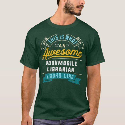 Funny Bookmobile T-Shirt (Vorderseite)