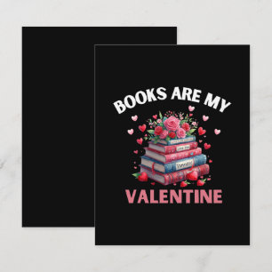 Funny Books sind mein Valentine Mitteilungskarte