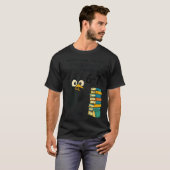 Funny Bookworm 6 7 Meme Design _ Reading Nights Hu T-Shirt (Vorne ganz)