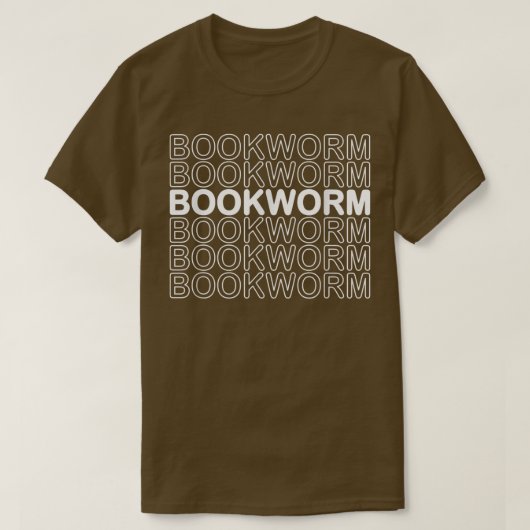 Funny Bookworm Buch Lover Reader Women Men T-Shirt (Design vorne)