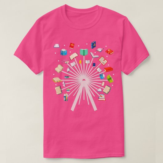 Funny Bookworm Gift Librarian Reading T-Shirt (Design vorne)