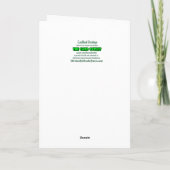 FUNNY Boomer BIRTHDAY Karte (Rückseite)