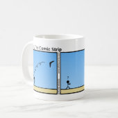 Funny Boomerang Stickman Tasse - 005 (Vorderseite Links)