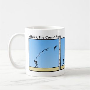 Funny Boomerang Stickman Tasse - 005