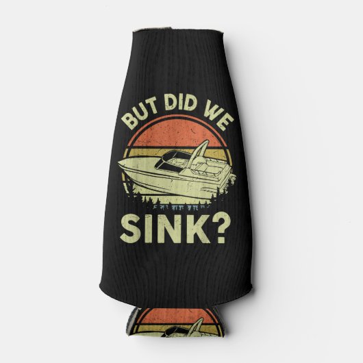 Funny Boot, aber haben wir Männer Sink Männer Moto Flaschenkühler (Vorderseite)