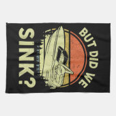 Funny Boot, aber haben wir Männer Sink Männer Moto Geschirrtuch (Horizontal)