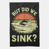 Funny Boot, aber haben wir Männer Sink Männer Moto Geschirrtuch (Vertikal)