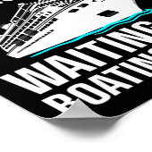 Funny Bootdesign für Männer Frauen Bootlov Lov Poster (Ecke)