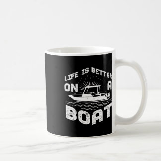 Funny Bootspende Männer Frauen Cool Bootsinhaberbo Kaffeetasse