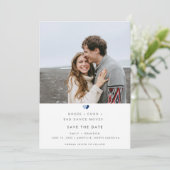 Funny Booze Bad Dance Moves Wedding Foto Save The Date (Stehend Vorderseite)