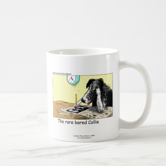 Funny Border Collie Coffee Tasse (Rechts)
