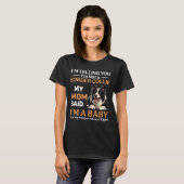 Funny Border Collie Dog T-Shirt (Vorne ganz)