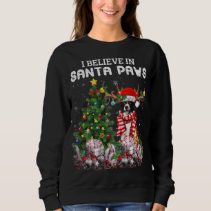 Funny Border Collie Dog Weihnachtsbaum Weihnachten Sweatshirt