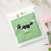 Funny Border Collie Hund läuft Cartoon Geschenktütchen (Versiegelt)