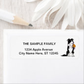 Funny Border Collie mit Saturn Disk (Insitu)