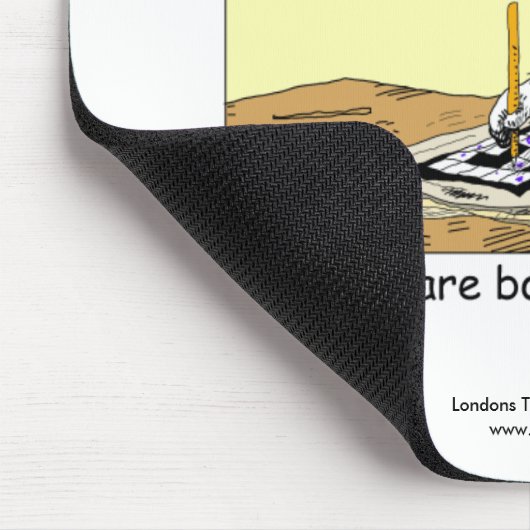 Funny Border Collie Mouse Pad Mousepad (Ecke)