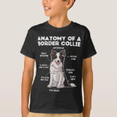 Funny Border Collie T-Shirt (Vorderseite)