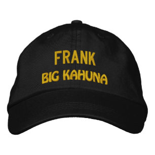 Funny BOSS Big Kahuna Hat mit Individuelle Name V1 Bestickte Kappe
