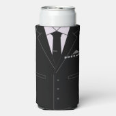 Funny Boss Can Coolers Personalized Name Text Selters Dosenkühler (Seltzer Rückseite)