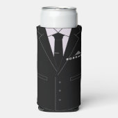 Funny Boss Can Coolers Personalized Name Text Selters Dosenkühler (Seltzer Vorderseite)