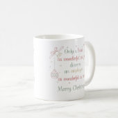 Funny Boss Christmas Gift Kaffeetasse (VorderseiteRechts)