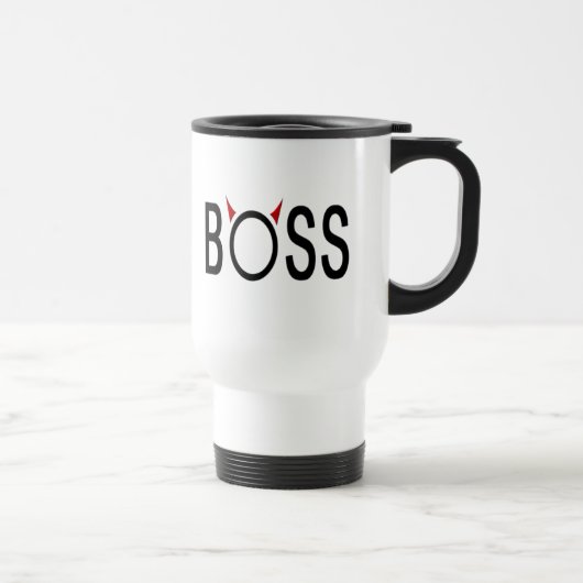 Funny Boss Geschenke Reisebecher (Rechts)