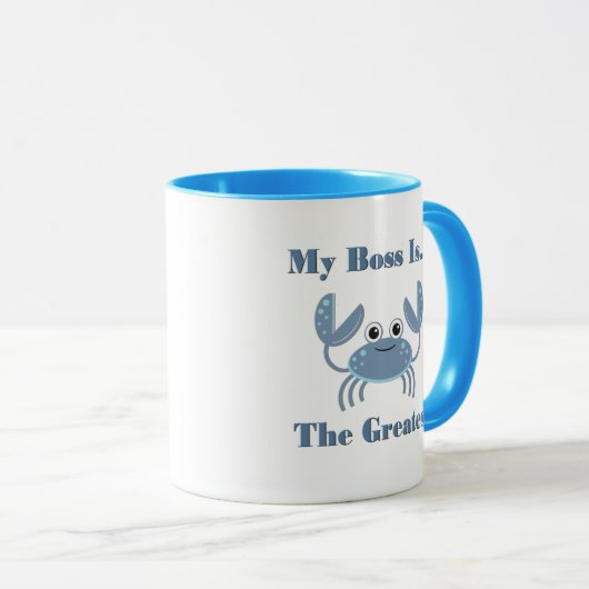 Funny Boss Geschenke Tasse (VorderseiteRechts)