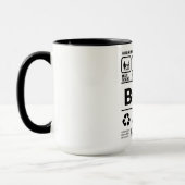 Funny Boss Handling Information Tasse (Links)