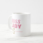 Funny Boss Lady Whip Tasse (Vorderseite Links)