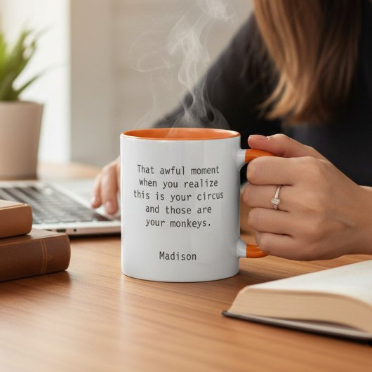 Funny Boss Manager Personalisiert Notes Office Tasse
