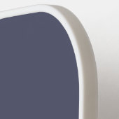 Funny Boss of the Kitchen Gray White Elegant Pickleball Schläger (Linke Seite)