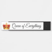 Funny Boss Queen of Everything Door Name Plate Türschild (Vorderseite )