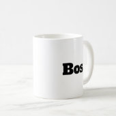 Funny Boss Redewendungen Büro Humor Typografie Kaffeetasse (VorderseiteRechts)