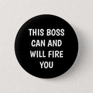 Funny Boss Spaß Button