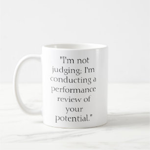 Funny Boss Spaß Typografie Kaffeetasse