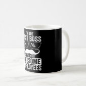 Funny Boss Sprichwort für den Boss Kaffeetasse (VorderseiteRechts)