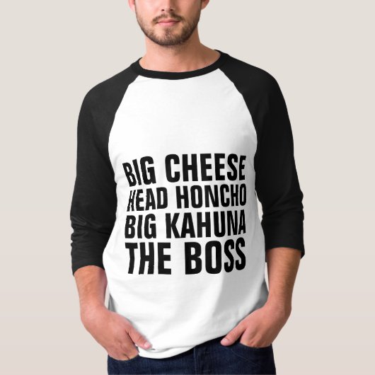 Funny BOSS T - Shirt T-Shirts (Vorderseite)