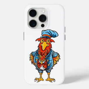 Funny Bossy Cartoon Rooster Case-Mate iPhone Hülle