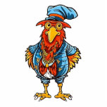 Funny Bossy Cartoon Rooster Fotoskulptur Magnet<br><div class="desc">Mit unserem unglaublich witzig und charismatischen Funny Bossy Cartoon Chicken Rooster Design, das Ihnen Lachen und Freude garantiert! Diese spielerische Abbildung zeigt einen pluckigen Hahn mit einer überlebensgroßen Persönlichkeit, der ein freudliches Grinsen und ein Gefühl selbstbewusster Autorität zeigt. Mit übertriebenen Features und skurrilen Details strahlt dieses Design Charme und Charakter...</div>