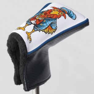 Funny Bossy Cartoon Rooster Golf Headcover