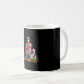 Funny Boston Terrier Dog Weihnachtsbaum Geschenk Kaffeetasse (VorderseiteRechts)
