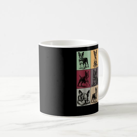 Funny Boston Terrier Quote In My Boston Terrier Er Kaffeetasse (VorderseiteRechts)
