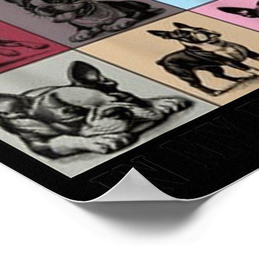 Funny Boston Terrier Quote In My Boston Terrier Er Poster (Ecke)