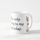 Funny Boston Terrier Tasse (VorderseiteRechts)