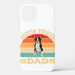 Funny Boston Terrier Vater Print Dog Vintag Retro Case-Mate iPhone Hülle