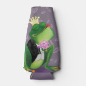 Funny Bottle Cooler mit Froschprinz Flaschenkühler (Vorderseite)