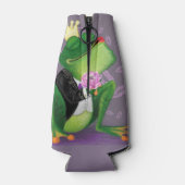 Funny Bottle Cooler mit Froschprinz Flaschenkühler (Rückseite)