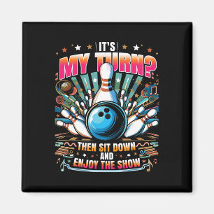 Funny Bowler Bowling 1 Magnet